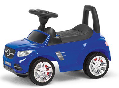 KG2-001/синий Детская машинка-каталка Mercedec Benz, без музыки, Colorplast