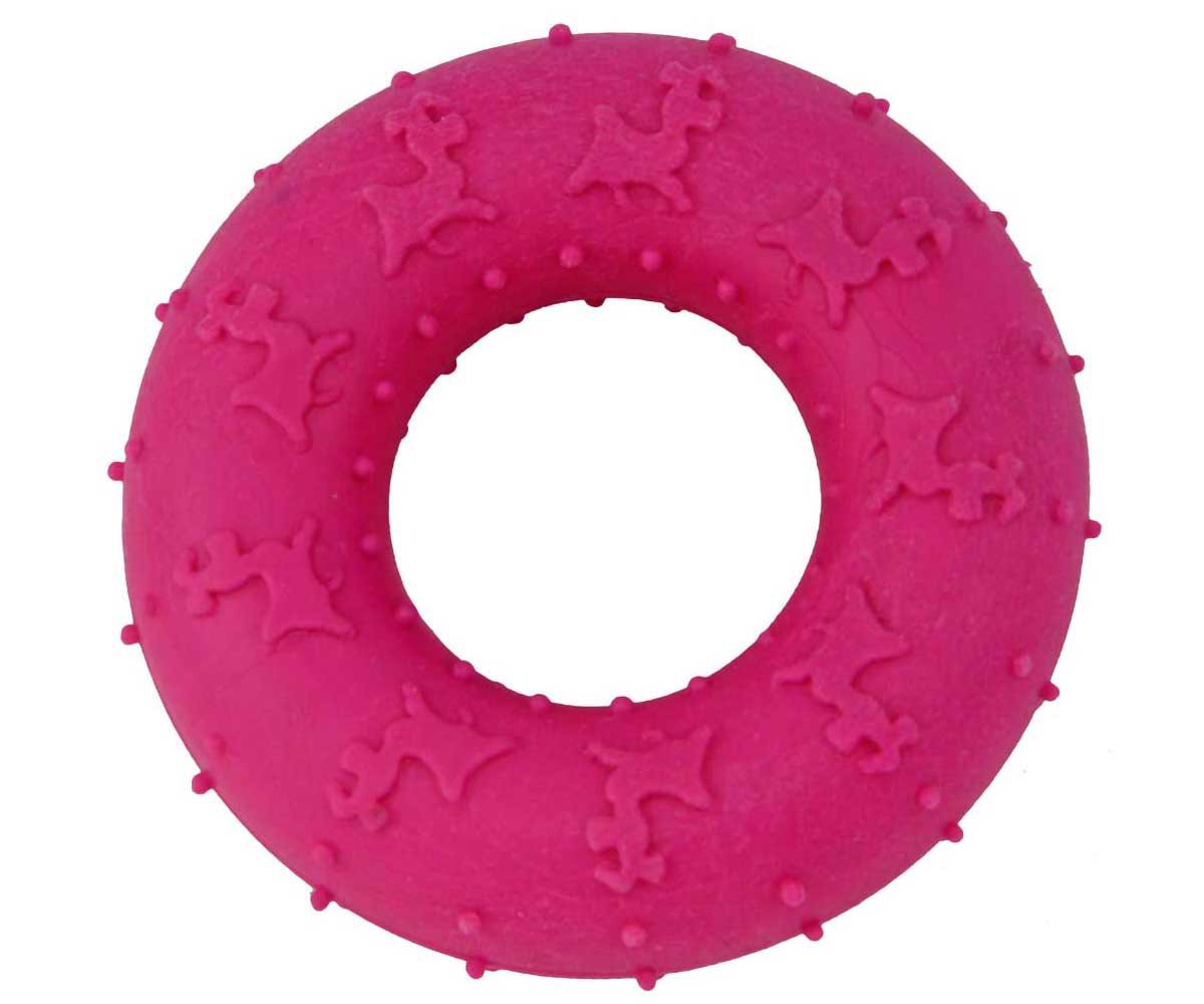 66288 Зубное кольцо для щенков, розовый, 7 см, Dogman