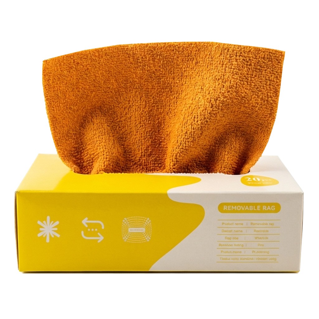 KG744471 Салфетки из микрофибры SUNFLOWER, желтый, 20х20 см, 20 шт/упак, KIMRIK