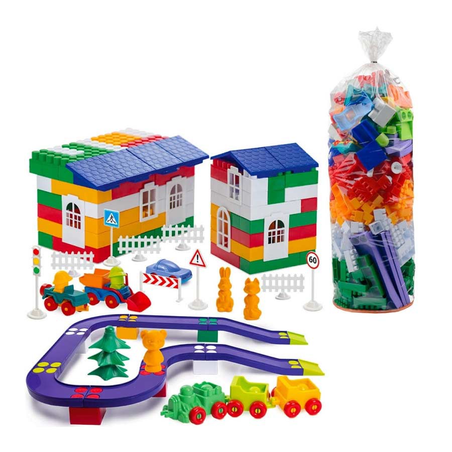 KG1920 Конструктор "Лидер" №8, 400 деталей, Colorplast
